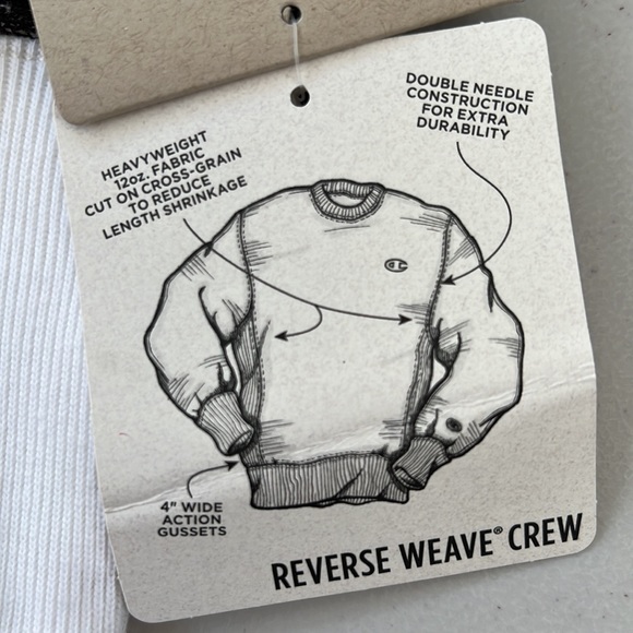 CHAMPION Reverse Weave Animal Print Sweatshirt (size L) - Picture 7 of 8